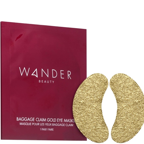 Wander Beauty Other - Wander Beauty 1 packages of Gold eye masks